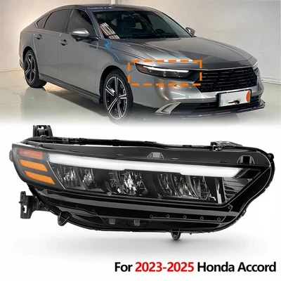 For 2023 2024 2025 Honda Accord Factory Full LED Headlight Headlamp Right Side - Bild 1 von 4