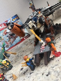 LEGO NINJAGO: Misfortune's Keep (70605) 100% Complete W/ Instructions No Box