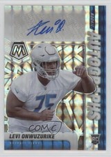2021 Panini Mosaic Rookie Auto Mosaic Levi Onwuzurike #RA-100 Auto 01su
