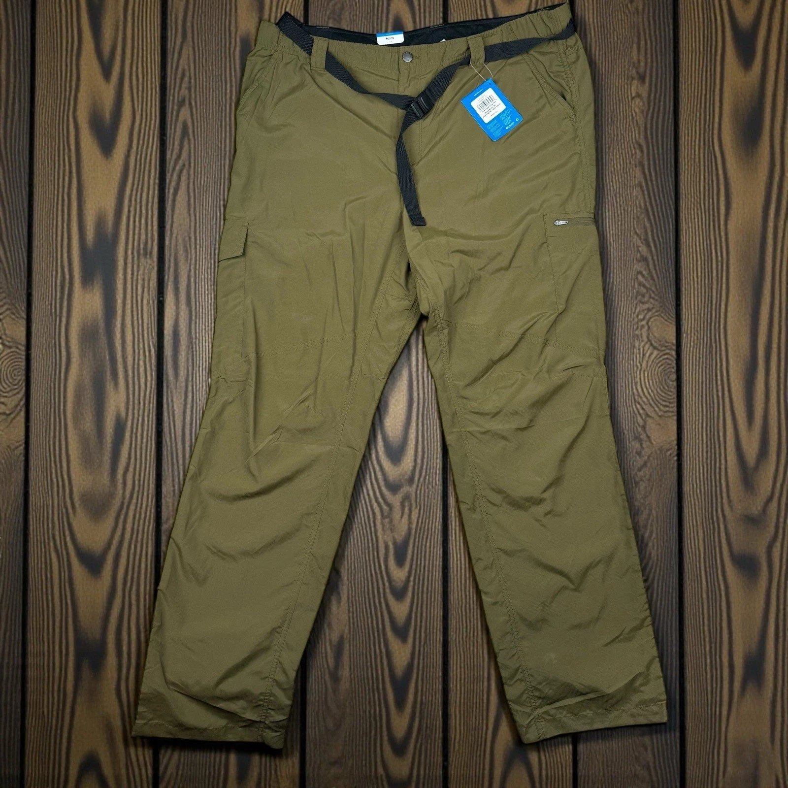 Columbia Silver Ridge Cargo Pants Men’s 44x36 Olive Green Hiking Outdoor NWT