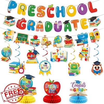 TaoBary Kindergarten Grad Decorations 18 Pcs