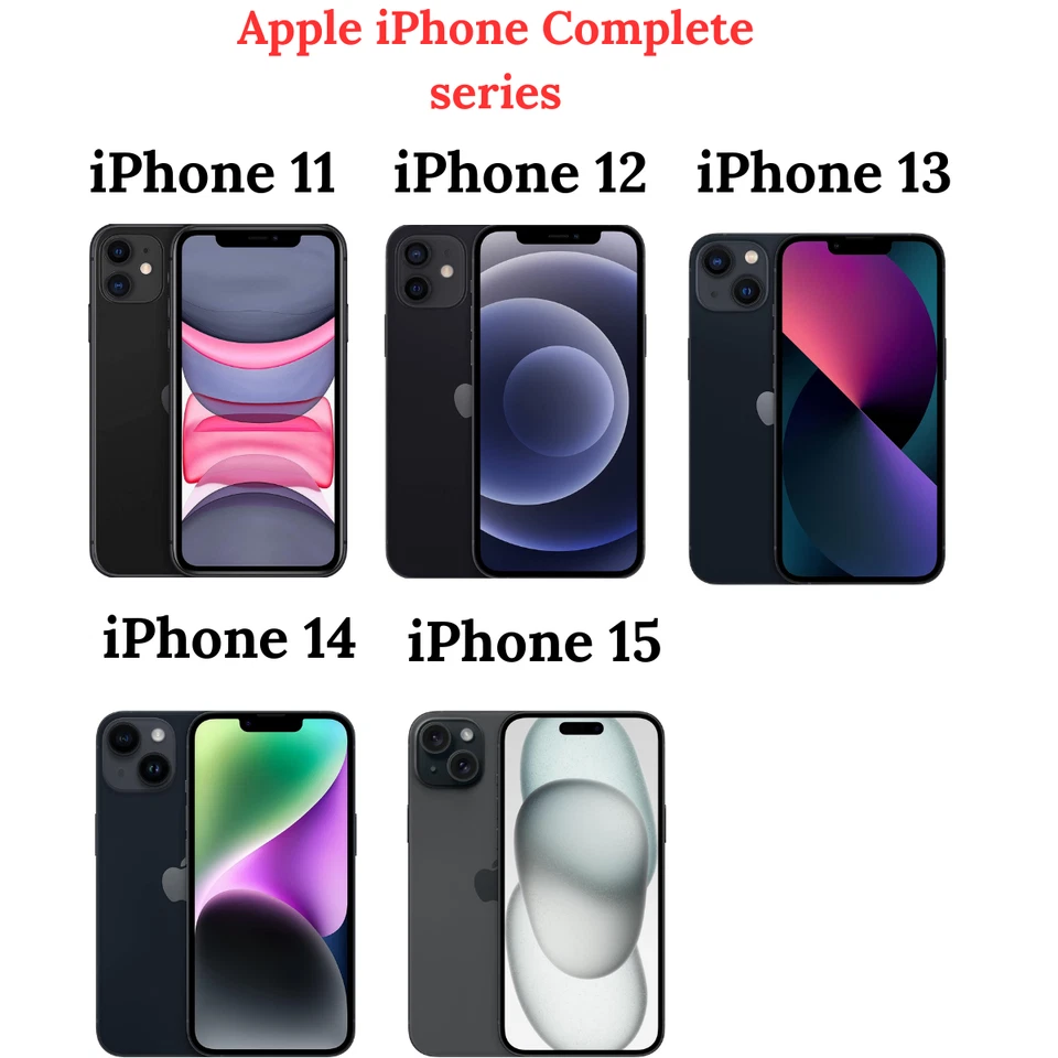 Apple iPhone 11, 12, 13, 14, 15 All Colours 64GB/128GB/256GB/512GB Unlocked - Image 3 of 4