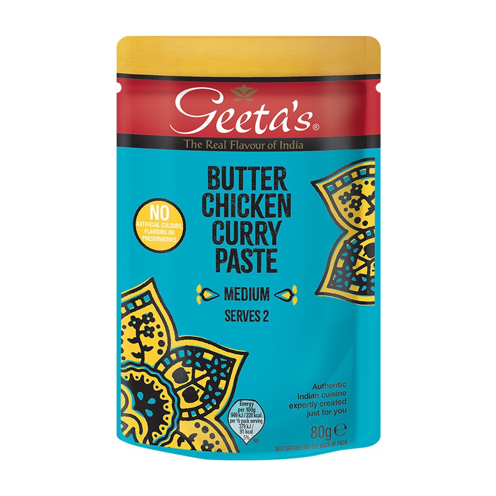 Geeta's Butter Chicken Curry Paste 80g (24,88 EUR/kg)