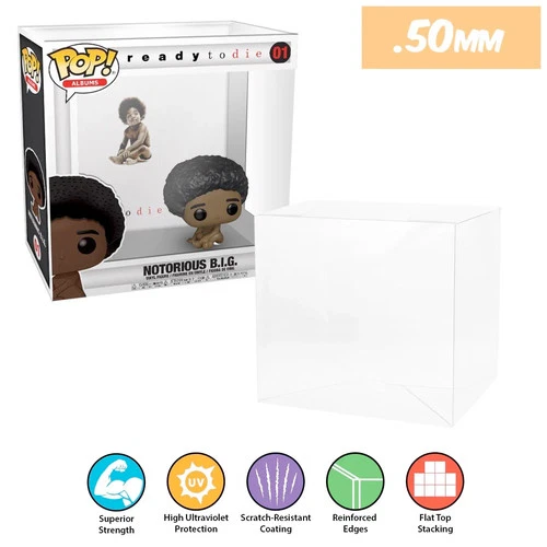 0.50mm POP PROTECTOR for Notorious BIG Ready to Die Pop Album Funko Pop