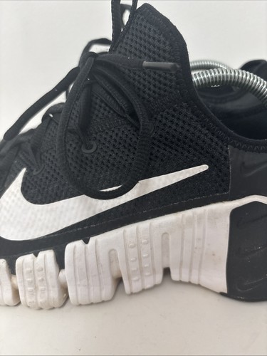 Nike Free Metcon 3 Women's Size 11 Cross Training Gym Shoes Black White - Picture 3 of 17