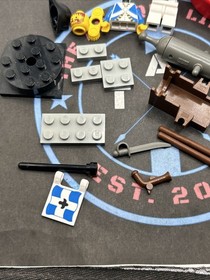 Lego. 1989 Harbor Sentry 6245. Complete WithOUT Instructions