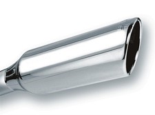 Borla 20246 Exhaust Tail Pipe Tip 3 Inlet - 4 Single Round Rolled-edge Angle Borla 20246 Exhaust Tail Pipe Tip 3 Inlet - 4 Single Round Rolled-edge Angle