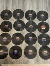 Set of 16 The Street Singer shellac 78