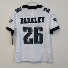 YOUTH PHILADELPHIA EAGLES Saquon Barkley 26 Stitched Jersey SZ Small 8 NWT