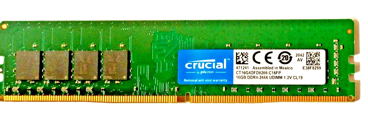 Preços baixos em Crucial PC4-21300 (DDR4-2666) velocidade de