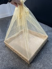 Indian Embroidered Decorative Tray Basket Hamper for Gifting -Weddings