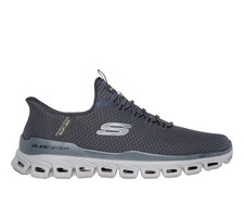 Skechers Herrenschuhe Slipper: Glide-Step - Noxus - /CHAR (Charcoal)
