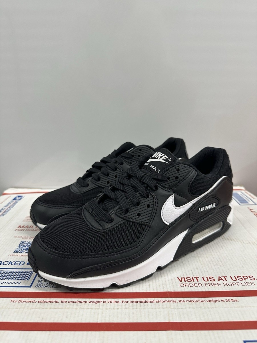 Nike Wmns Air Max 90 'Black White' DH8010 002 Size 9 / Men's Size
