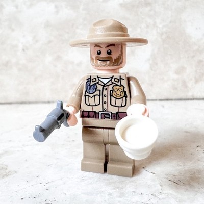 LEGO Stranger Things 1 Jim Hopper Sheriff Hawkins Polizist Minifiguren MOC