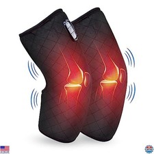 Heated Knee Massager Wrap with Heating Pad for Pain Relief - Gift for All Ages