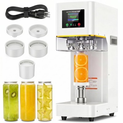 Commercial Can Sealer Machine, Automatic 202# (55mm) Soda Can Sealing Machine...