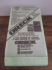 Oreck XL Models Vacuum Cleaner Type CC Paper Bags - Lot Of 11 Bags