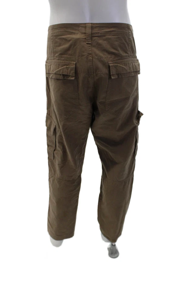 J Brand мужской хлопок Russet прямые штанины грузовые брюки коричневый размер 38 - Изображение 3 из 4