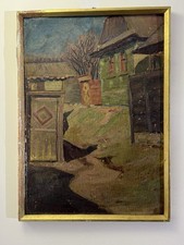 Gerő DADAY (1890-1979) Signed Oil Painting 1918 - Antique Hungarian Master Art