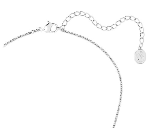 Collana Swarovski Angelic Square Blu 5662142 necklace Donna Punto Luce - Picture 5 of 5