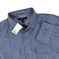New Mens Banana Republic Long Sleeve Button Up Shirt Size Large Slim Fit NWT