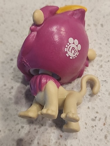 LPS Littlest Pet Shop Pink Tan Orange Baboon Family Dad #324 Babies #325 #326 - Picture 9 of 10
