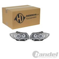 Diederichs Hd Tuning H7/H7 Scheinwerfer Satz Chrom Passend FüR Bmw 1 | 1280480