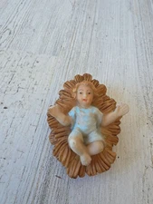 Vintage baby Jesus crib manger AS IS nativity