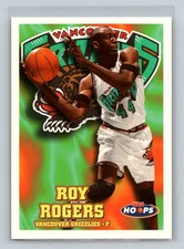 1997-98 Hoops #158 Roy Rogers Vancouver Grizzlies Basketball Card
