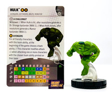 Marvel Heroclix Hulk 041a w/ Card Strange Tales Set