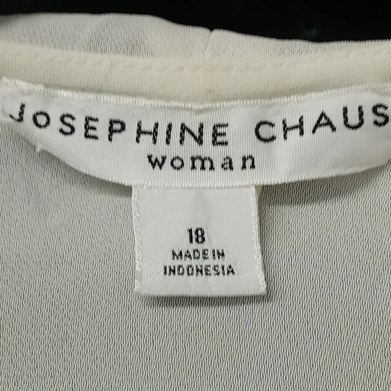 Josephine Chaus女式18涤纶荷叶领上衣 — 第 2/4 张图片