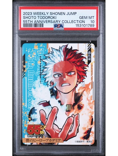Shoto Todoroki PSA 10 - Weekly Shonen Jump 55th My Hero Academia