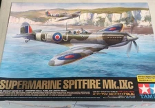 Tamiya 60319 1:32 Supermarine Spitfire Mk IXc Model Kit Open Box  W/eduard Mask 