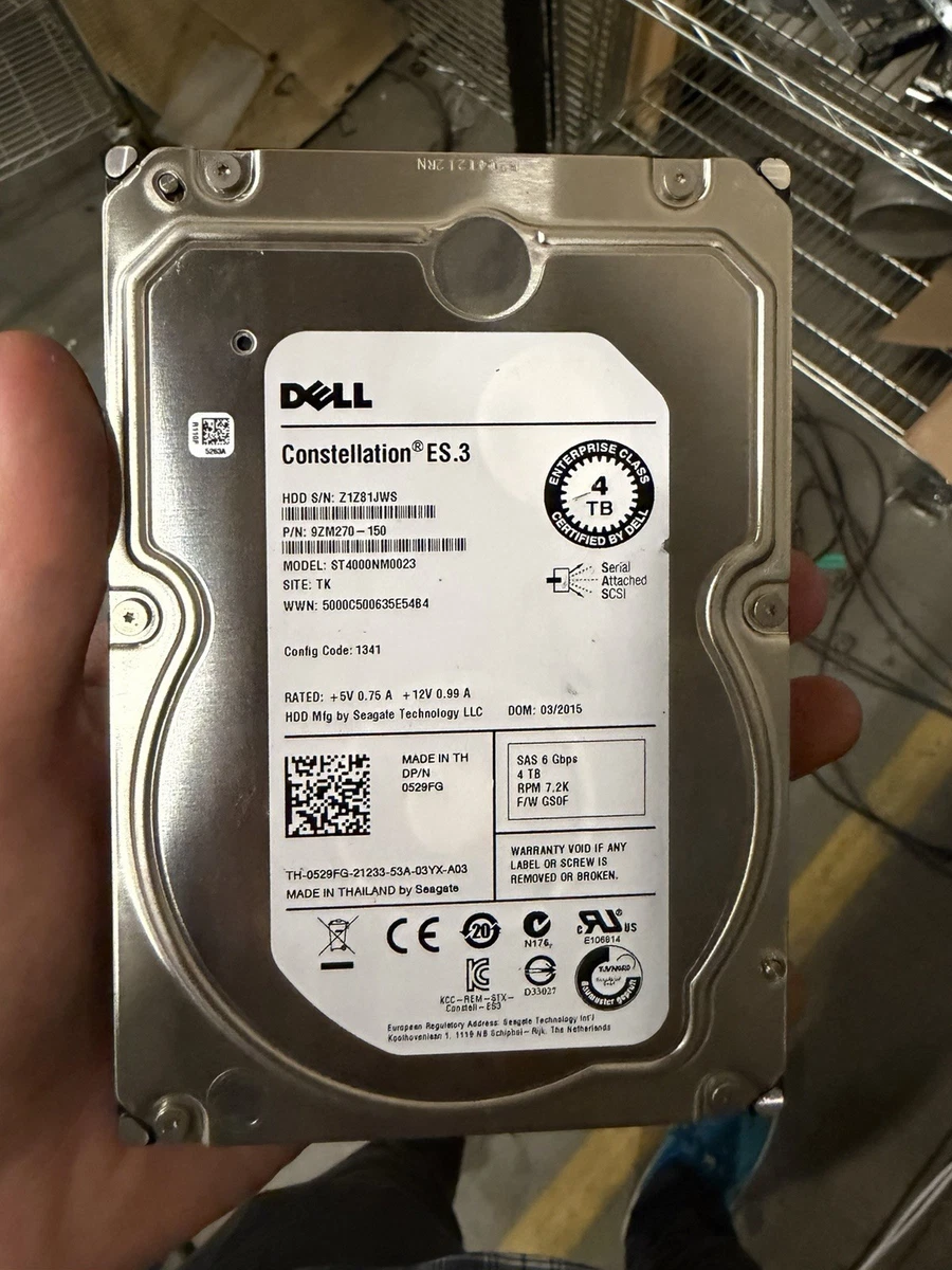 Dell 4TB Internal Hard Disk Drives for sale | eBay