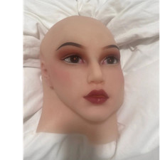 LILY Crossdressing Female Silicone Full Head Cosplay Kigurumi Kig Doll Mask