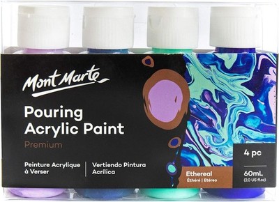 Mont Marte Pouring Set Ethereal 4x60ml 2.Wahl OVP*