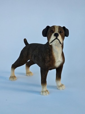 Leonardo Collection Boxer Hund Figur stehend Resin Ornament Lesser & Pavey