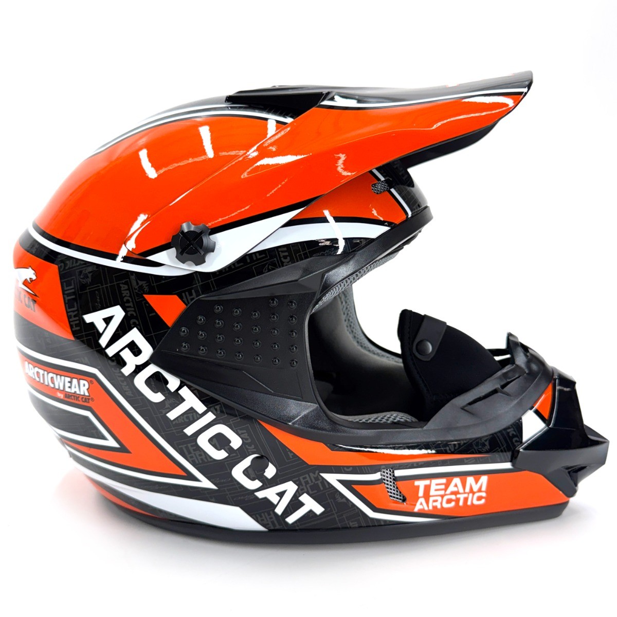 Arctic Cat, HELMET,BLEM SNOCROSS SNOPRO ORANGE L 5252-644 | eBay