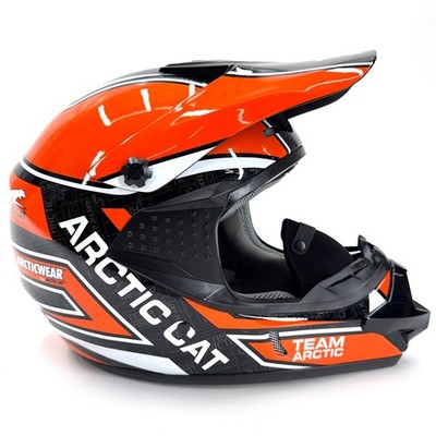 Arctic Cat, HELMET,BLEM SNOCROSS SNOPRO ORANGE L 5252-644 | eBay