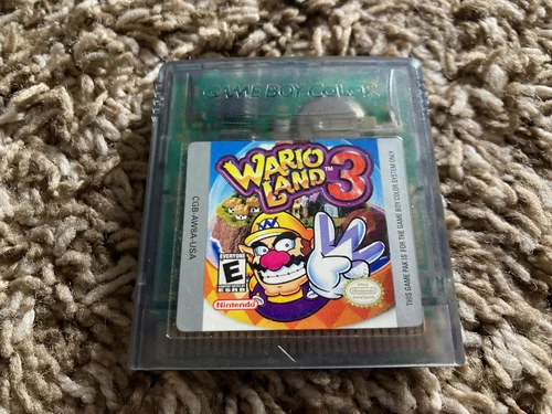 New ListingWario Land 3 (Game Boy Color Authentic & Tested