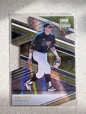 2020 Panini Elite Extra Edition - Trei Cruz #73 Aspirations Gold Die-Cut /24...