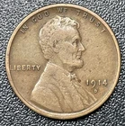 1914 D Lincoln Wheat Cent 1c Choice VF Very Fine Key Date