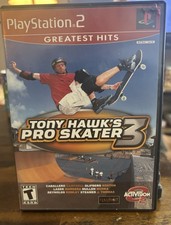 Tony Hawk's Pro Skater 3 Greatest Hits PS2 T-Teen NTSC-U/C Multiplayer