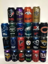 BUD LIGHT “2017 NFL KICKOFF FOOTBALL CANS” (22 Different) AB BREWING Beer Cans