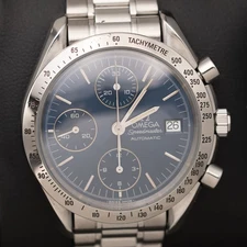 Omega Speedmaster 3511.80.00 Date Blue Dial 39mm Chronograph Watch