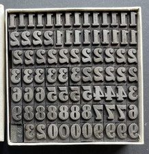 Letterpress Type - 36pt Founders type - Adana