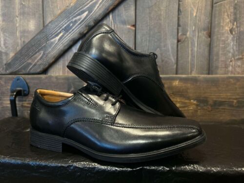 Clarks Herren Tilden Uni Halbschuh Größe 10 Neu mit Karton - Bild 2 von 6