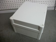 SQUARE D 11"X9"X4.5" PLASTIC ENCLOSURE TYPE 23 IP66 NSYTBP292416H NOB