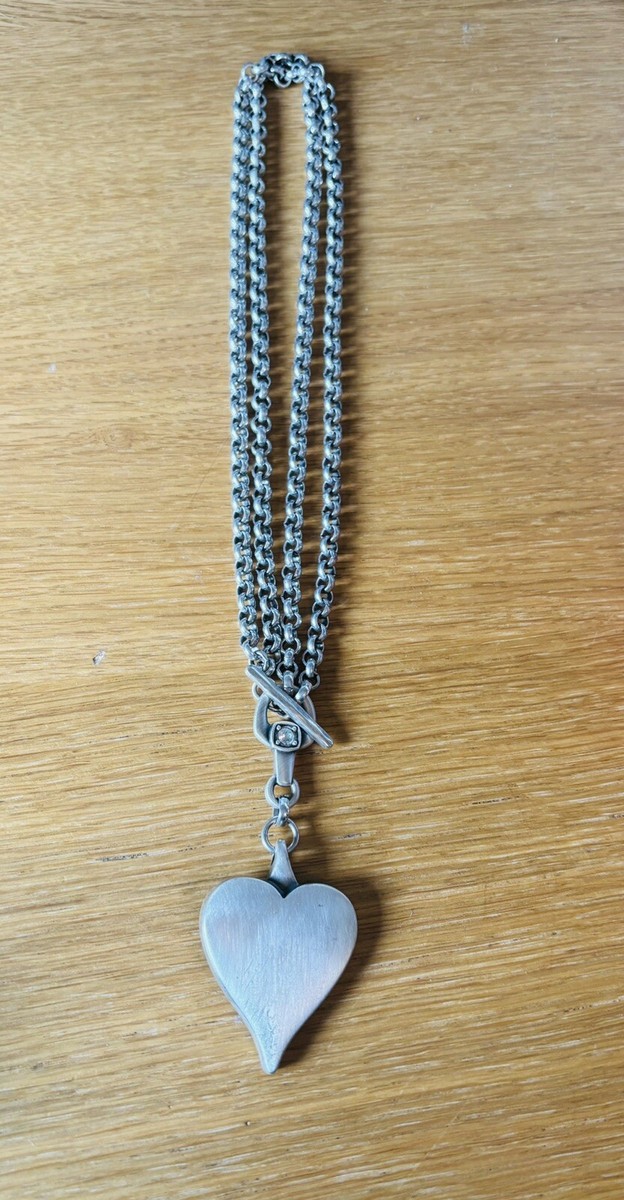 Orli Necklace Long or Short with Heart UK - Main Image