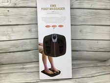 Electric Foot Massage Device Muscle Stimulator Foldable Mat with Remote Control